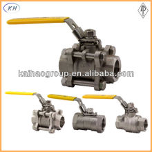 2pcs et 3 pcs en acier inoxydable forgé Ball Valve